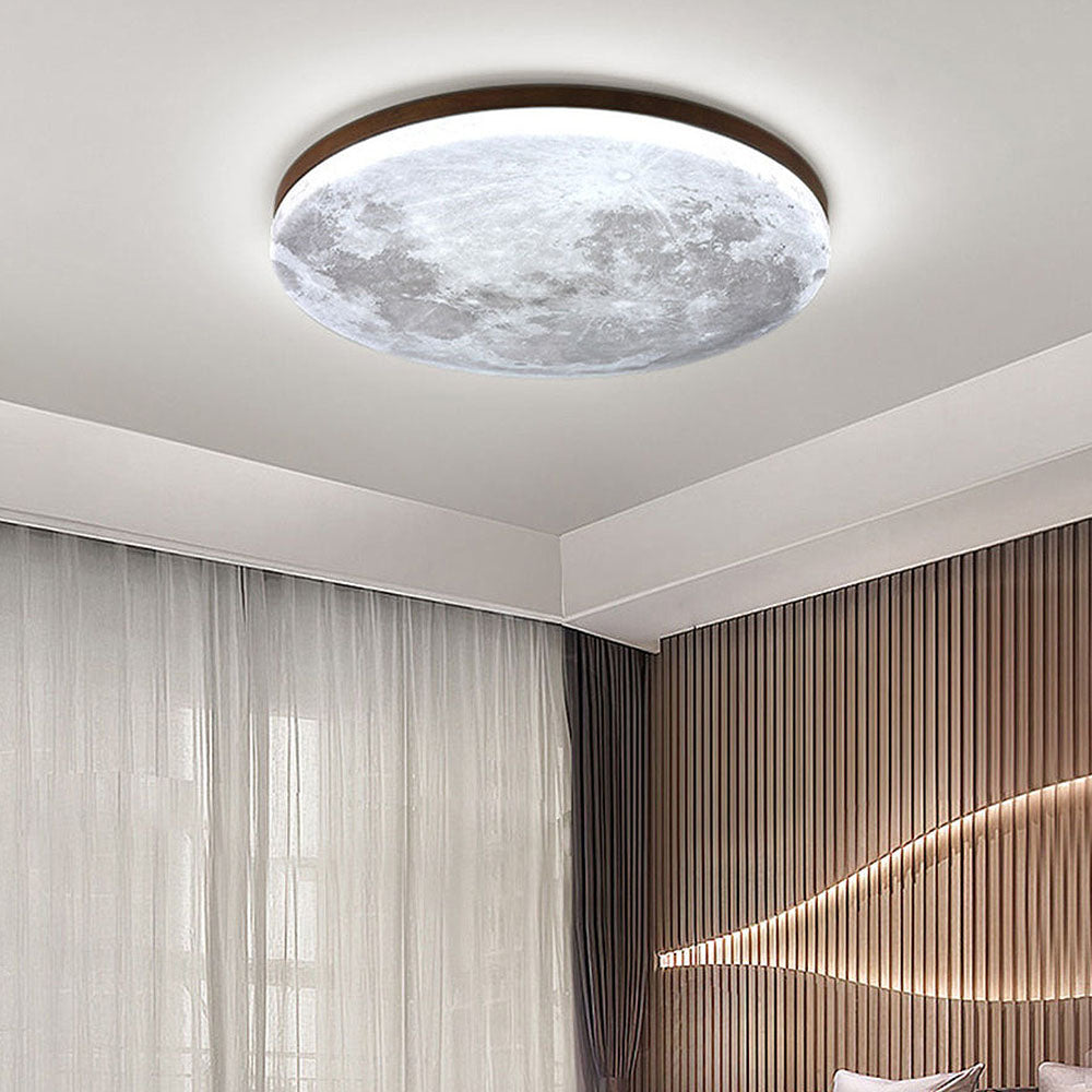 LunarGlow Deckenlampe: Beruhigendes Mondlicht für jedes Interieur