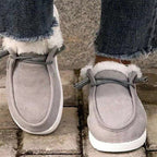 Loafer gefüttert mit flachem Absatz