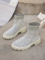Stiefel für Damen – Beige