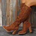 Stiefel mit hohem Absatz