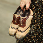Stiefel im Vintage-Look mit Blockabsatz