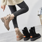 Stiefeletten gefüttert mit Reißverschluss
