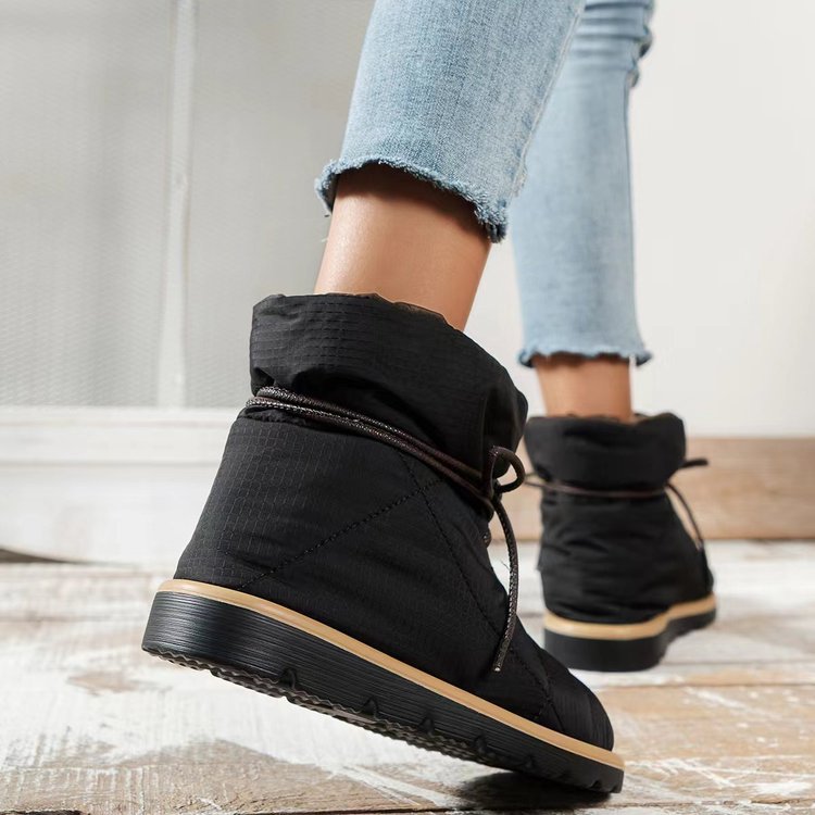 Stiefel gefüttert – Schwarz