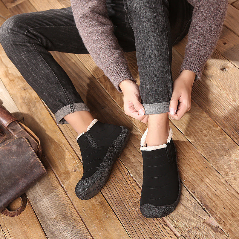 Stiefeletten gefüttert – Schwarz