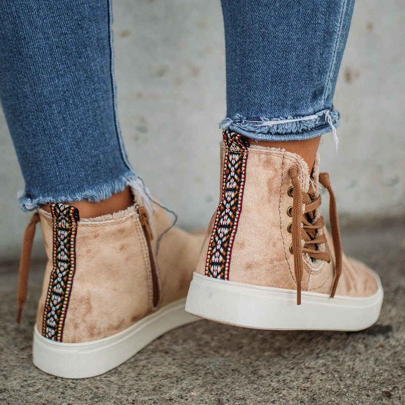 Schuhe aus Canvas