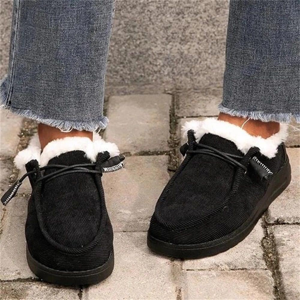 Loafer gefüttert mit flachem Absatz