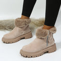 Stiefeletten gefüttert – Grau