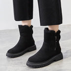 Stiefeletten gefüttert mit Reißverschluss