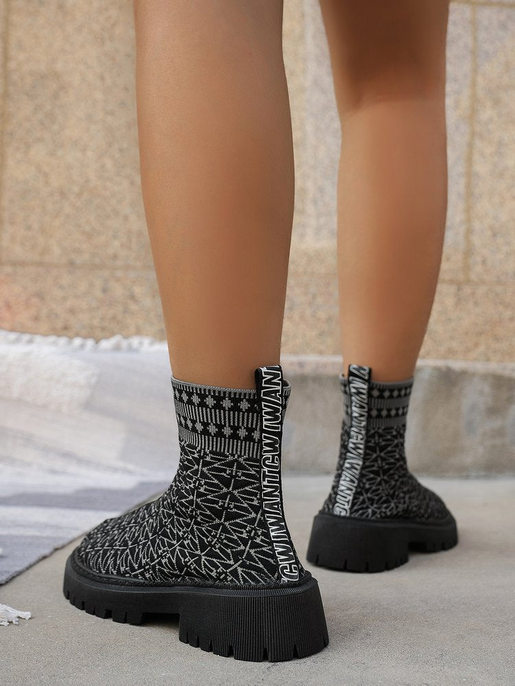 Stiefel für Damen – Beige