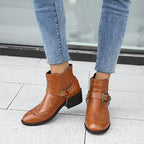 Stiefeletten für Damen – Dunkelbraun