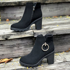 Stiefel mit Reißverschluss