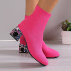 Stiefel für Damen – Rot