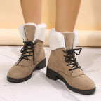 Schnürstiefel gefüttert