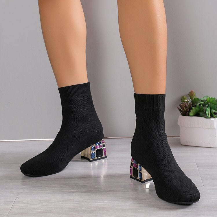 Stiefel für Damen – Rot