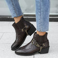 Stiefeletten für Damen – Dunkelbraun