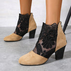 Stiefel mit Blockabsatz