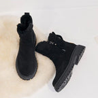 Stiefeletten gefüttert mit Reißverschluss