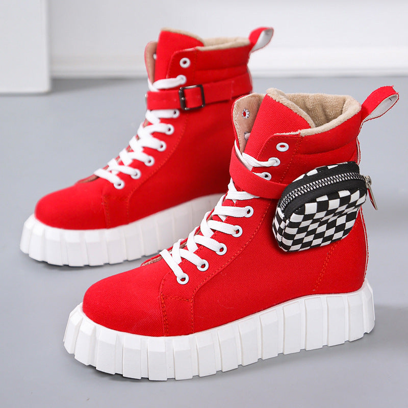 Stiefel aus Canvas