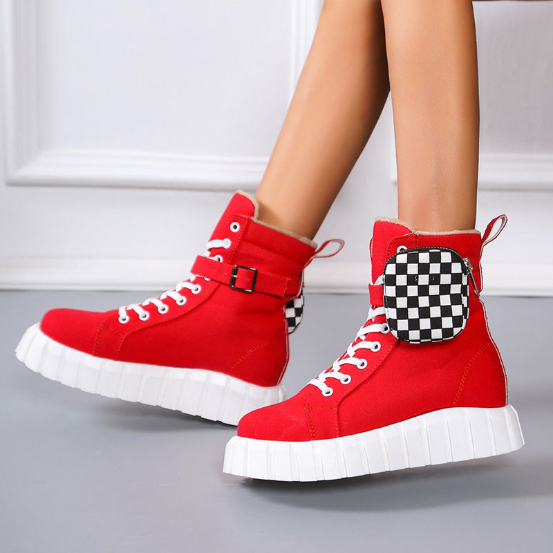 Stiefel aus Canvas
