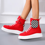 Stiefel aus Canvas