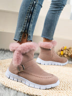 Stiefeletten gefüttert – Rosa