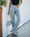 Mid-Rise Wide-Leg-Jeans
