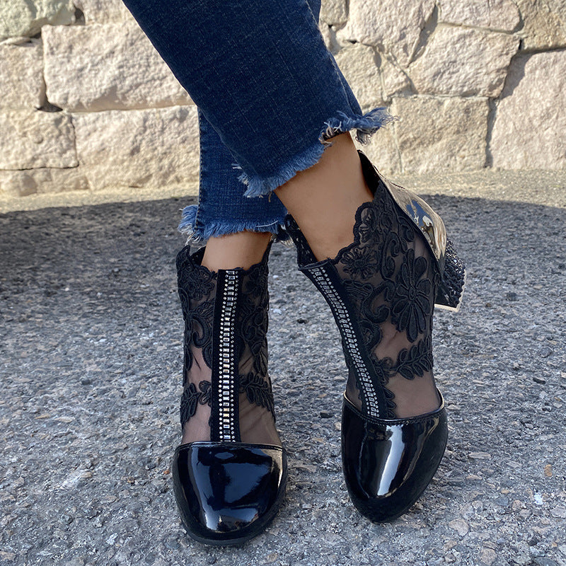 Sandalen aus Mesh