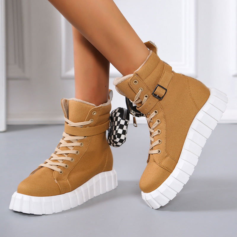 Stiefel aus Canvas