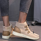 Stiefeletten für Damen – Khaki