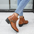Stiefeletten für Damen – Dunkelbraun