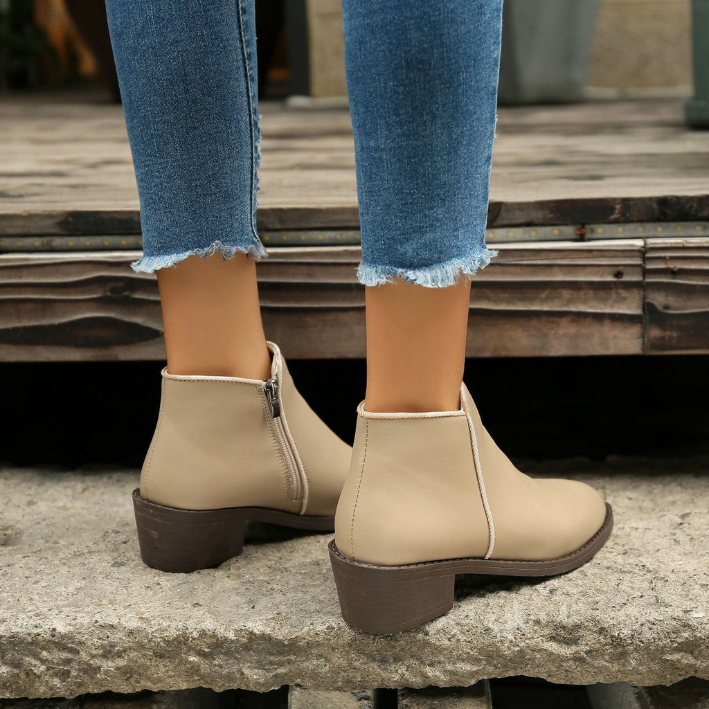 Cowboystiefel für Damen – Khaki