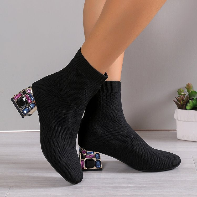 Stiefel für Damen – Rot