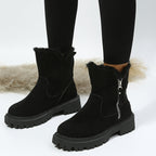 Stiefeletten gefüttert – Grau