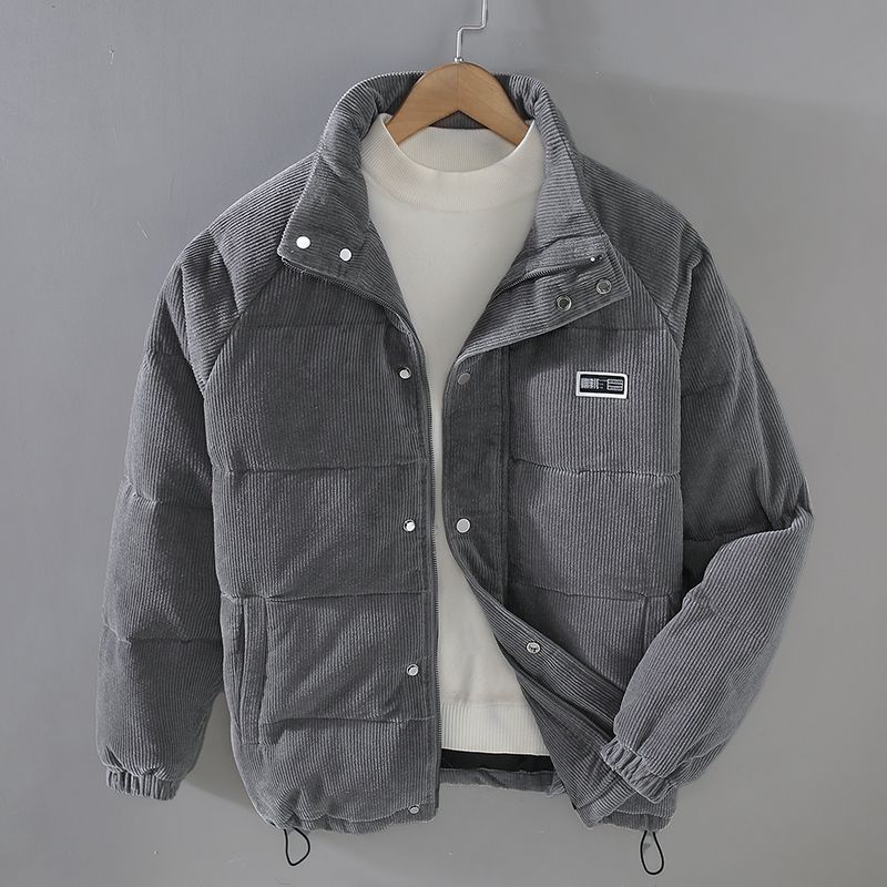 Luxuriöse Gepolsterte Cordjacke – Für einen trendigen sowie warmen Winterlook