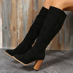 Stiefel mit hohem Absatz