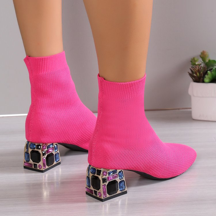 Stiefel für Damen – Rot