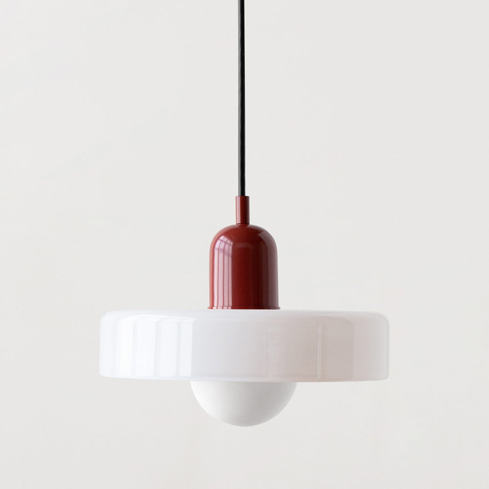 ColorLoop Pendelleuchte – Kunstzinnige Bauhaus-Hängeleuchte inklusive Warmlicht