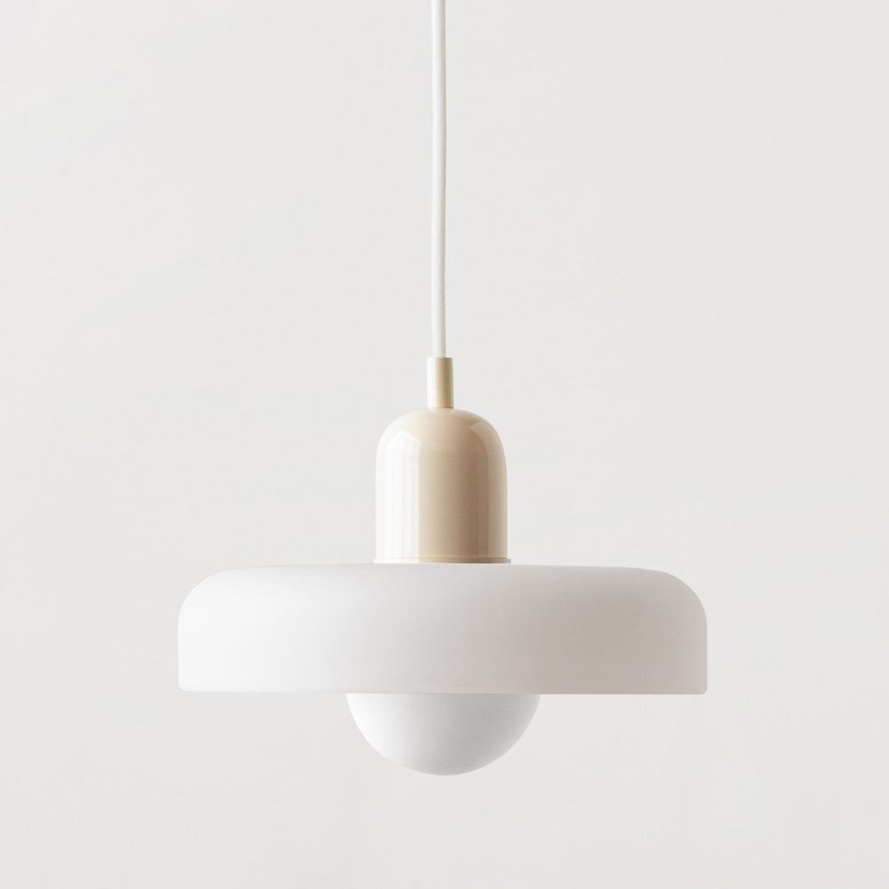 ColorLoop Pendelleuchte – Kunstzinnige Bauhaus-Hängeleuchte inklusive Warmlicht