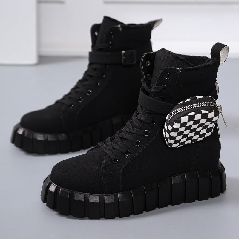 Stiefel aus Canvas