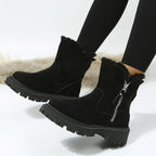 Stiefeletten gefüttert – Grau