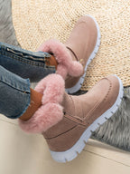 Stiefeletten gefüttert – Rosa