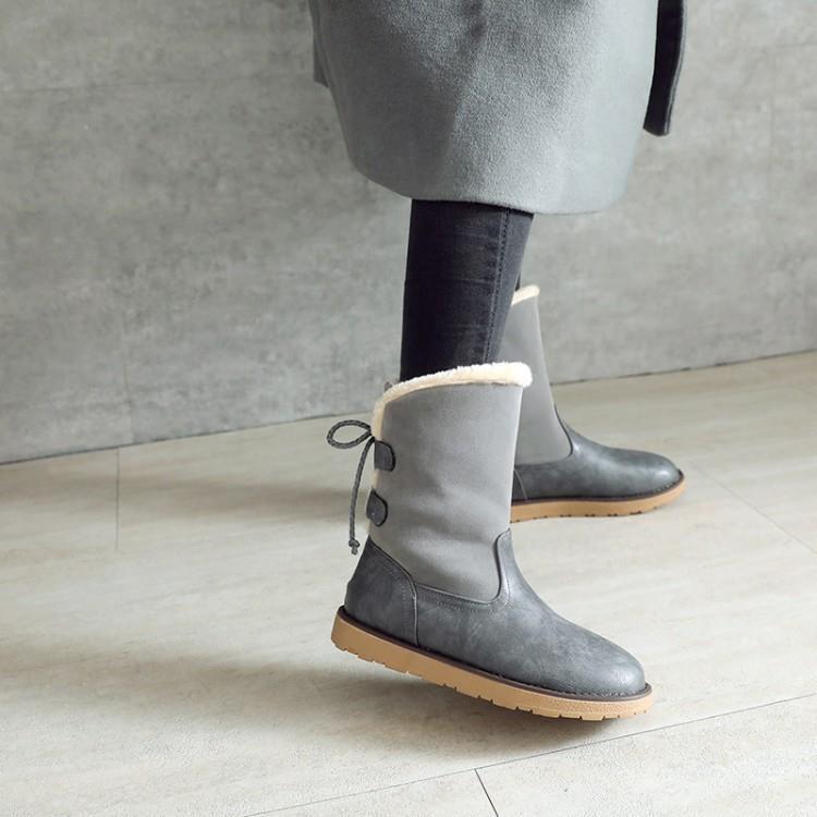 Stiefeletten gefüttert – Khaki