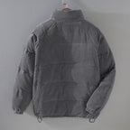 Luxuriöse Gepolsterte Cordjacke – Für einen trendigen sowie warmen Winterlook