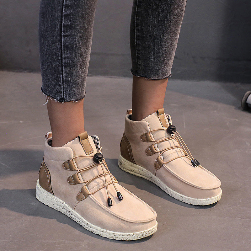 Stiefeletten für Damen – Khaki