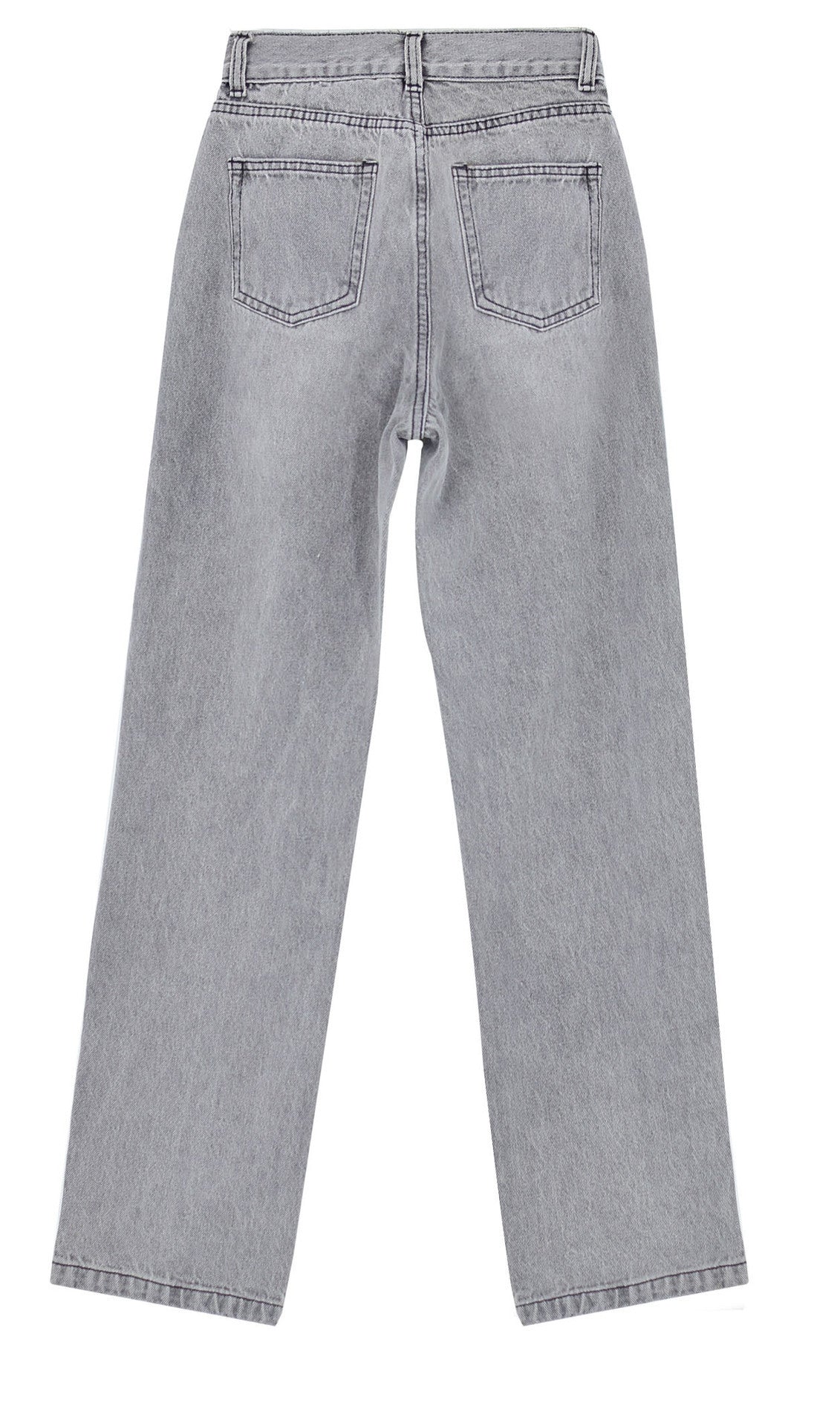 Schlaghose mit Used-Look