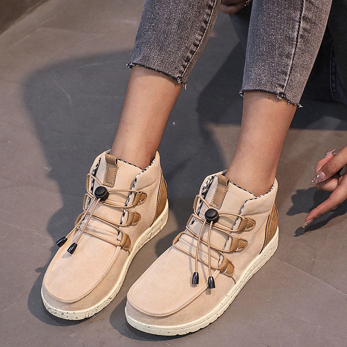 Stiefeletten für Damen – Khaki