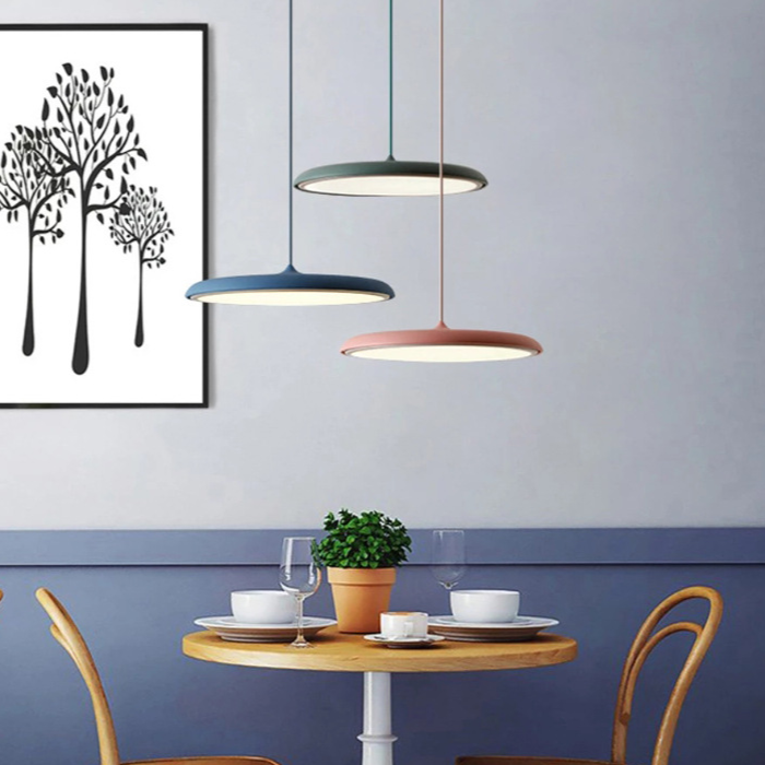 Nordic Glow LED Pendelleuchte: Schlichtes skandinavisches Lichtdesign