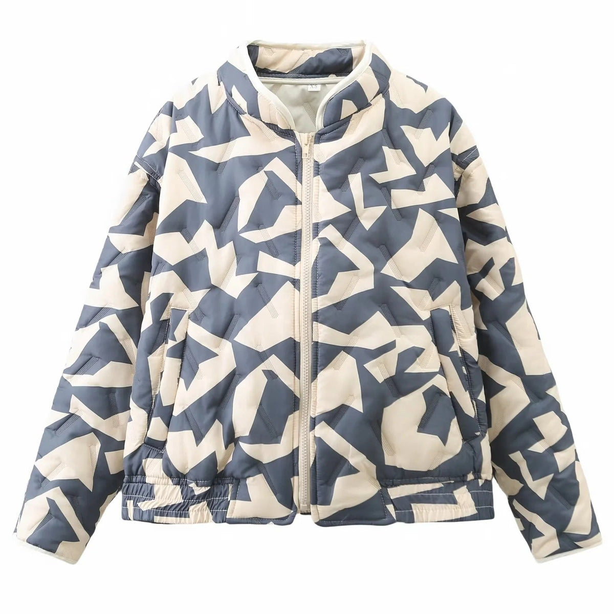 Jacke in leichter Ausführung mit Print