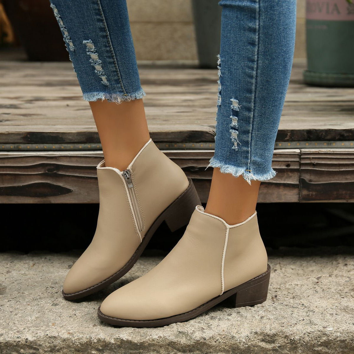 Cowboystiefel für Damen – Khaki