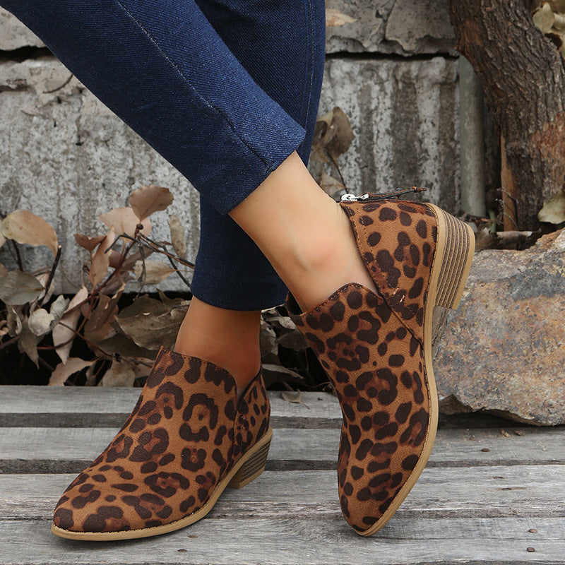 Stiefel für Damen – Leopard